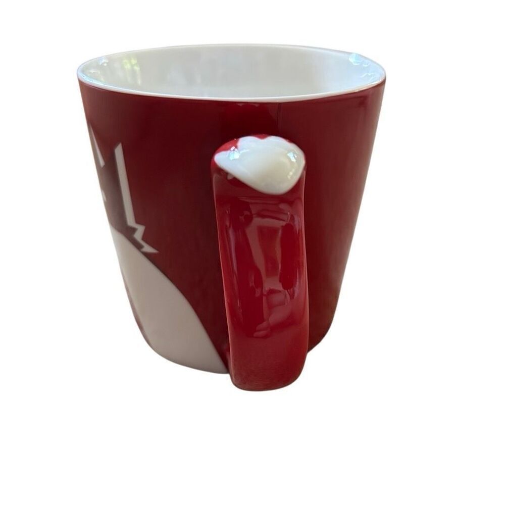 Starbucks Red Fox Tail Handle 2012 8oz Coffee Mug - Picture 2 of 7